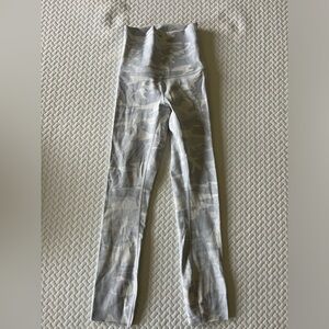 Lululemon White Camo Seamless Leggings